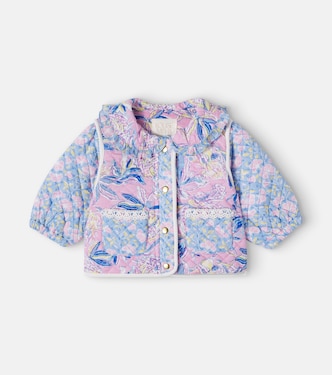 Baby Joulia printed quilted cotton jacket | Louise Misha