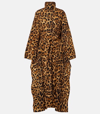 Trench-coat imprimé en taffetas | Alaïa