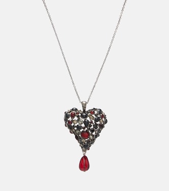 Embellished pendant necklace | Saint Laurent