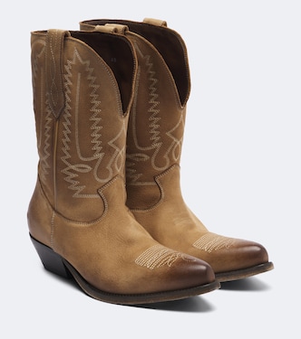 Wish Star leather cowboy boots | Golden Goose