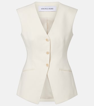 Gilet Gillson en coton mélangé | Veronica Beard