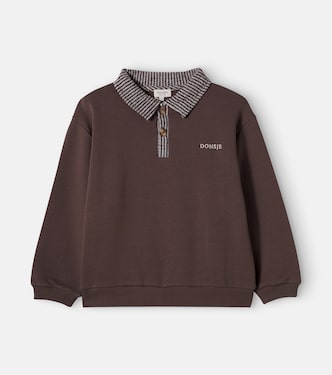 Amaro cotton-blend sweater | Donsje