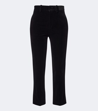 Roaya cotton velvet straight pants | Isabel Marant