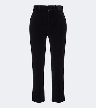 Roaya cotton velvet straight pants | Isabel Marant