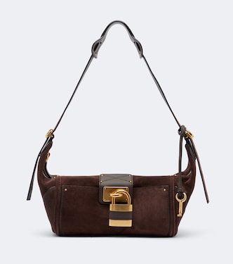 Paddington Mini suede shoulder bag | Chloé