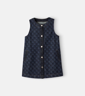 Jette denim dress | Bonpoint