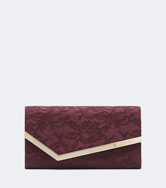 Clutch Emmie con encaje | Jimmy Choo