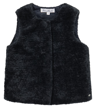 Faux fur vest | Tartine et Chocolat