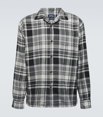Checked cotton flannel shirt | Polo Ralph Lauren