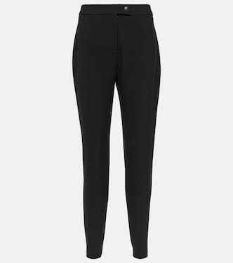 Wool-blend gabradine slim pants | Ferragamo