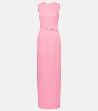 Robe longue Juulia en crêpe | Emilia Wickstead