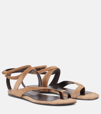 Sandalen Aimee aus Veloursleder | Khaite