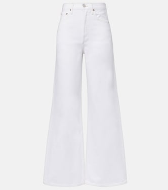 Dame high-rise wide-leg jeans | Agolde