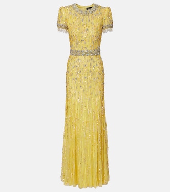 Robe longue Roxy à sequins | Jenny Packham