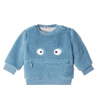 Baby teddy fleece sweatshirt | Stella McCartney Kids