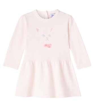 Baby knitted wool and cashmere-blend dress | Tartine et Chocolat