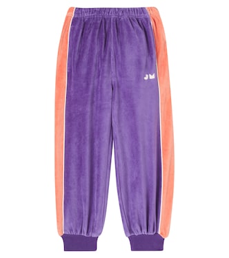 Love cotton-blend velour sweatpants | Jellymallow