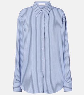 Peri striped satin shirt | The Frankie Shop