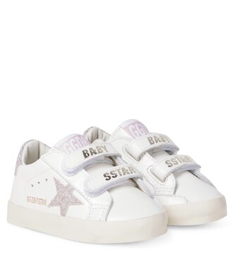 Baby Old School leather sneakers | Golden Goose Kids