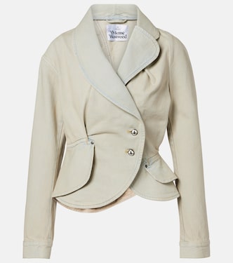 Stormy faded denim jacket | Vivienne Westwood
