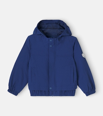 Lenny checked patch-appliqué jacket | Bonpoint