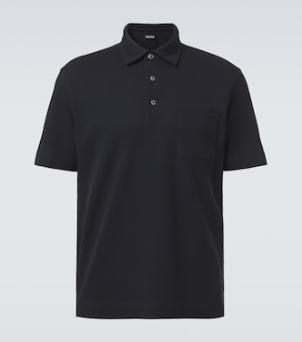 Polo de piqué de algodón | Zegna