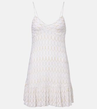 Minikleid aus Häkelstrick | Missoni
