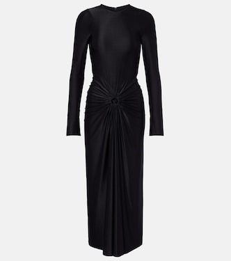 Abito midi Frances in jersey | Victoria Beckham