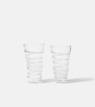 Set of 2 crystal glasses | Alexander Kirkeby