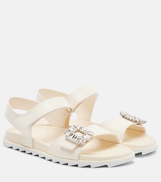 Sandalen Slidy Viv' aus Leder | Roger Vivier
