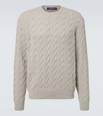 Cable-knit cashmere sweater | Ralph Lauren Purple Label