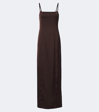 Satin maxi dress | Rotate