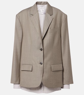 스트라이프 울 재킷 | Acne Studios