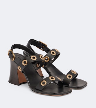 Sandalen Janis aus Leder | Chloé