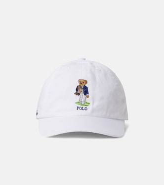 x Wimbledon Polo Bear cotton baseball cap | Polo Ralph Lauren Kids