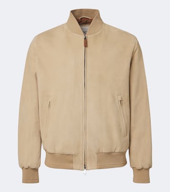 Bomberjacke aus Veloursleder | Tod's
