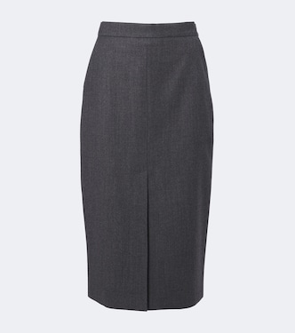 Bleistiftrock aus einem Wollgemisch | Max Mara