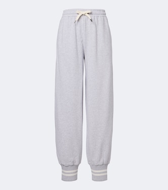 Pantalones deportivos de jersey de algodón | Brunello Cucinelli