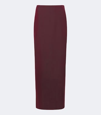 Gurio virgin wool maxi skirt | The Row