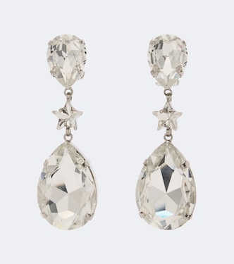 Pendientes de clip con cristales | Dolce&Gabbana