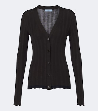 Cardigan aus Wolle und Baumwolle | Prada