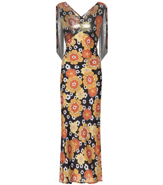 Robe longue imprimée | Rabanne