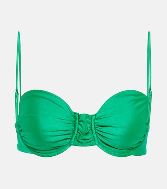 Mia ruched bikini top | Jade Swim