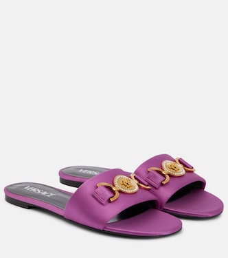 Medusa '95 satin slides | Versace