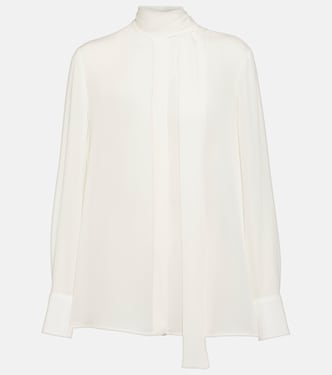 Tie-neck blouse | Valentino