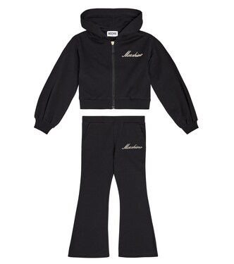 Cotton-blend tracksuit | Moschino Kids