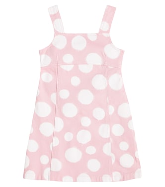 Polka dot cotton dress | Marc Jacobs Kids