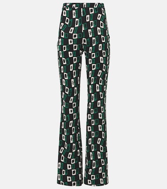 Pantalon évasé Brooklyn imprimé | Diane von Furstenberg
