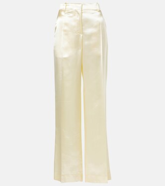 Encore satin wide-leg pants | The Row