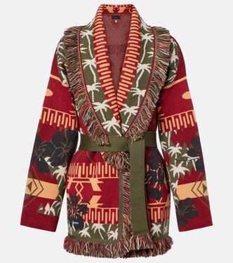 Cardigan Hibiscus Bloom en laine vierge | Alanui